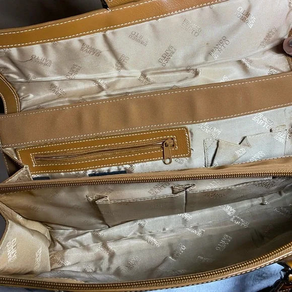 EUC Franco Sarto Brown & Tan Shoulder Bag - Picture 5 of 10